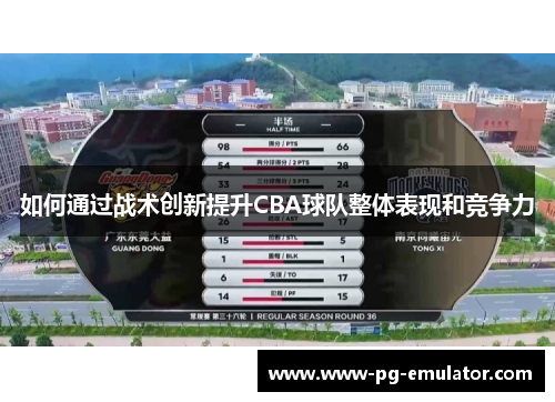 如何通过战术创新提升CBA球队整体表现和竞争力