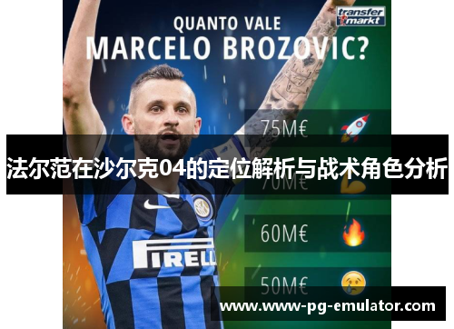 法尔范在沙尔克04的定位解析与战术角色分析