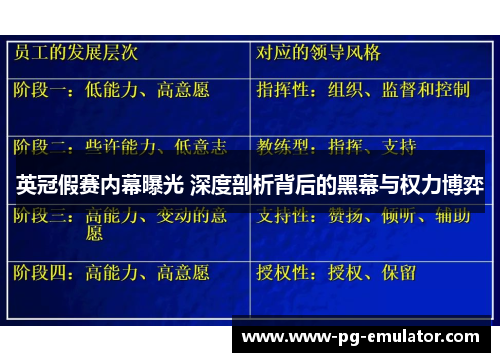 英冠假赛内幕曝光 深度剖析背后的黑幕与权力博弈 英冠假赛内幕曝光 深度剖析背后的黑幕与权力博弈